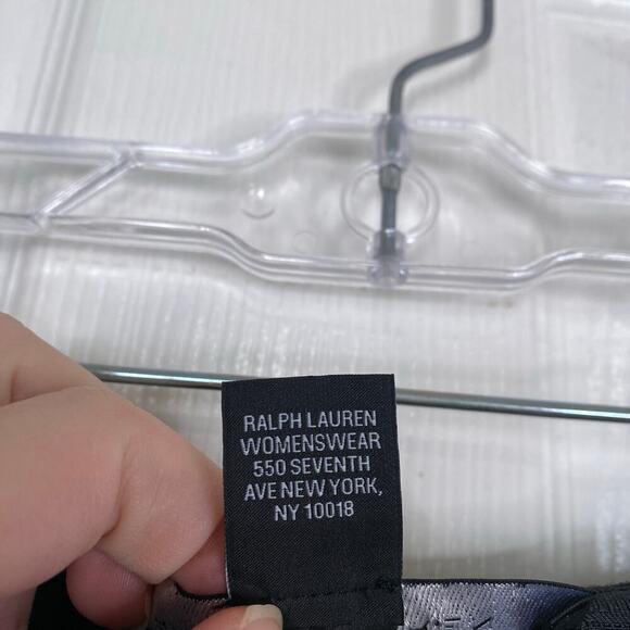 RAPLH LAUREN Black Label Wool Pants Size 6 Slacks Trousers Office Business - Picture 6 of 7